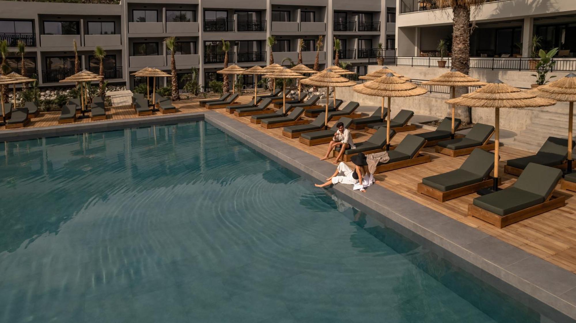 Kolymbia Star Hotel Bagian luar foto